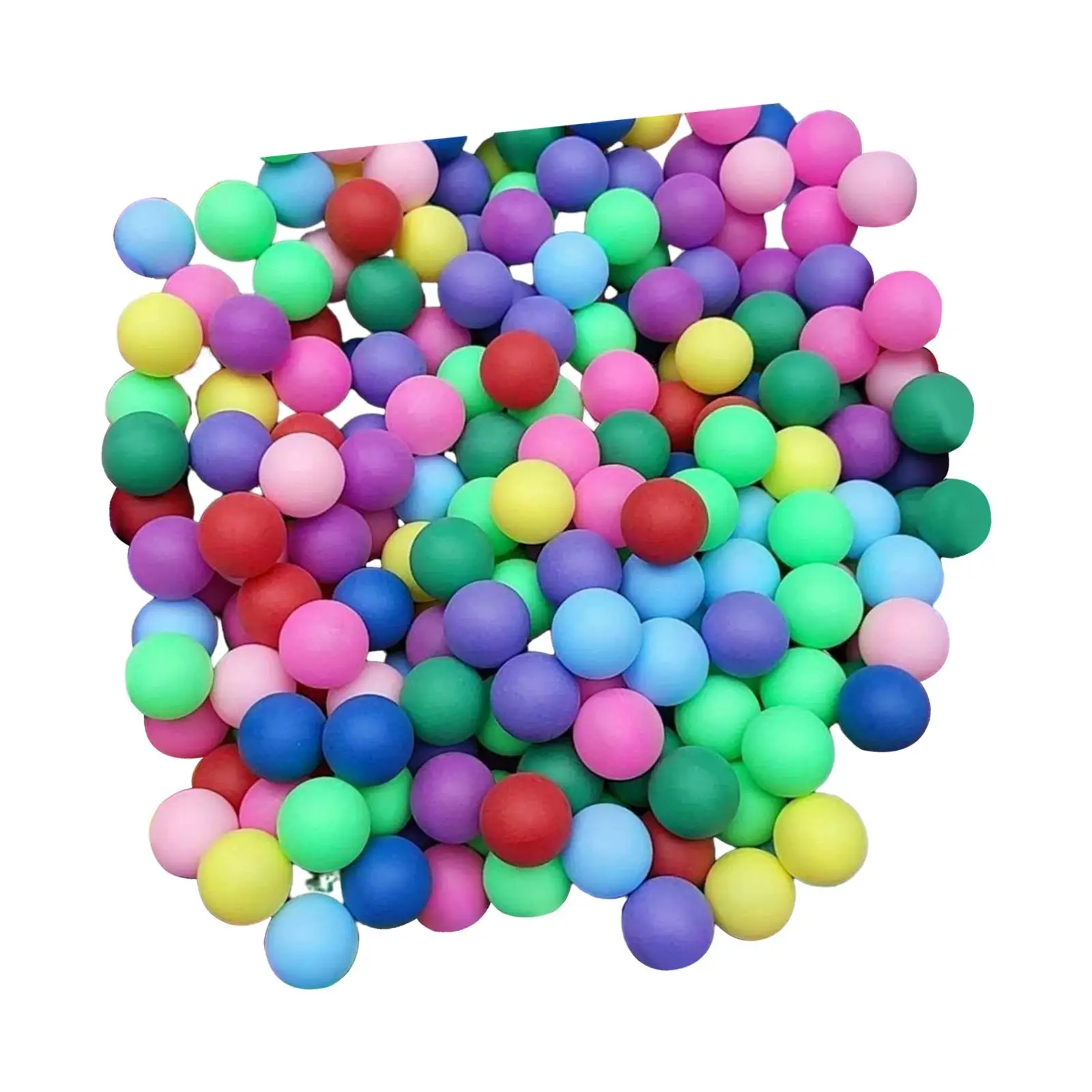

50Pcs 40mm Table Tennis Balls for Kids DIY Colored Ping Pong Balls for Party Decoration Activities Family Games Pong Games Craft