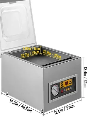 machine size