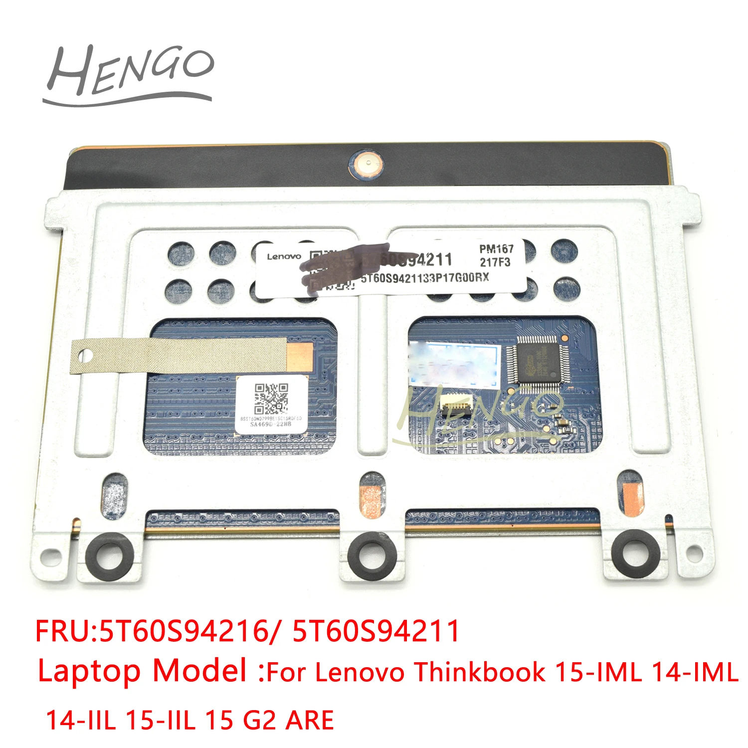 5T60S94216 5T60S94211 Silver Original New For Lenovo Thinkbook 14-IML 14-IIL 15-IML 15-IIL 15 G2 ARE Touchpad Clickpad