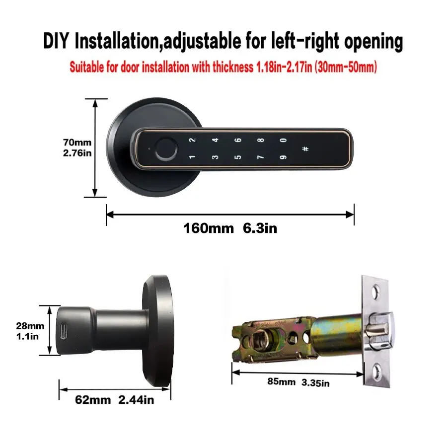 Рисунок 4 - Tuya Bluetooth умный дверной замок