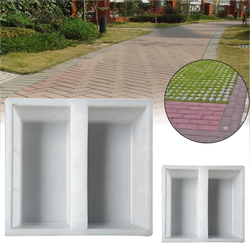 Plastic Garden Path Maker Paving Cement Mold Road Concrete Pavement Mold DIY Path Maker Concrete Molds Garden Pavement concrete molds garden path molds