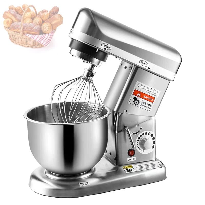 

Bowl Stand Mixer Electric Chef Machine Flour Mixing Blender Food Processor Kneading Cake Bread Dough Whisk Eggs Beater EU