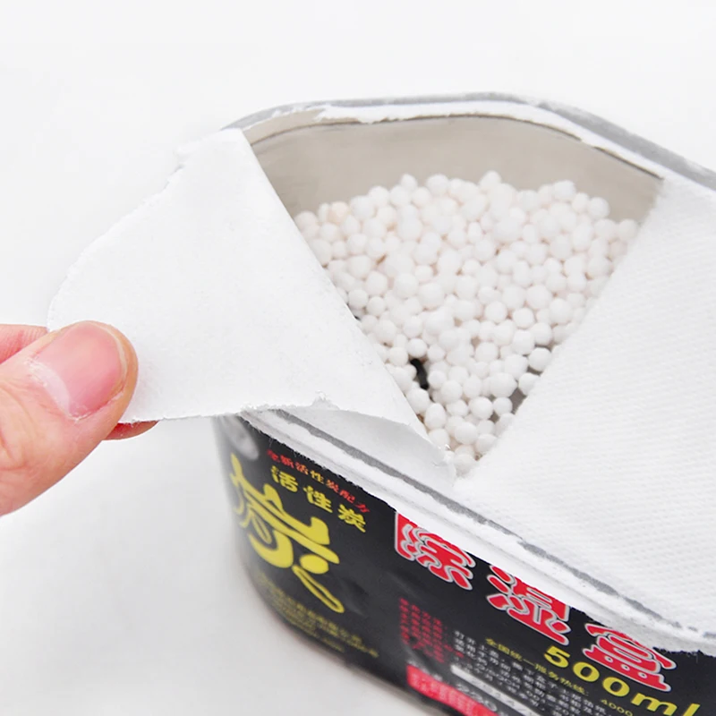500ml Activated Carbon Mini Dehumidifier For Home Use Wardrobe Clothes Dryer with Desiccant Bedroom Moisture Absorber Box