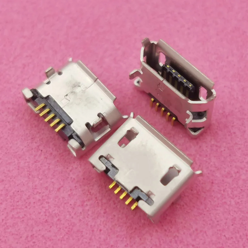 

100Pcs Usb Charger Charging Dock Port Connector Plug For Alcatel Vodafone 875 V875 OT810 810 990 4010 4012 5035 OT4010 OT5035