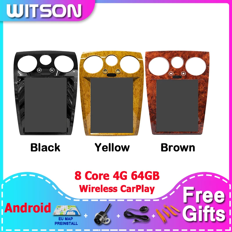 Witson 12.1 ''Android 13 Car Multimedia Per Bentley Flying Spur Continental 2004 2005 2008 2009 2012 Autoradio Auto Stere