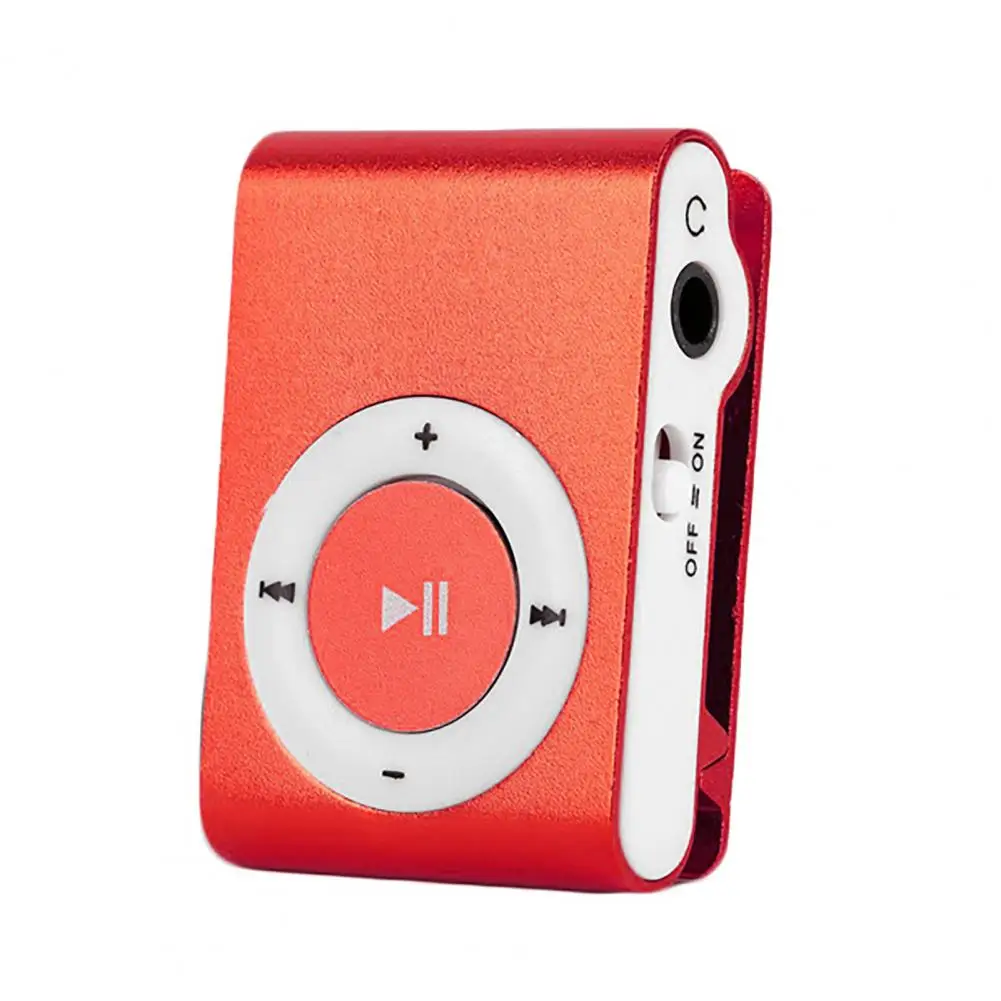 Mini MP3 Portable TF Card SD Card Slot Metal Clip USB Sport Digital Music Walkman Lightweight For Sports Running Citywalk portable music walkman