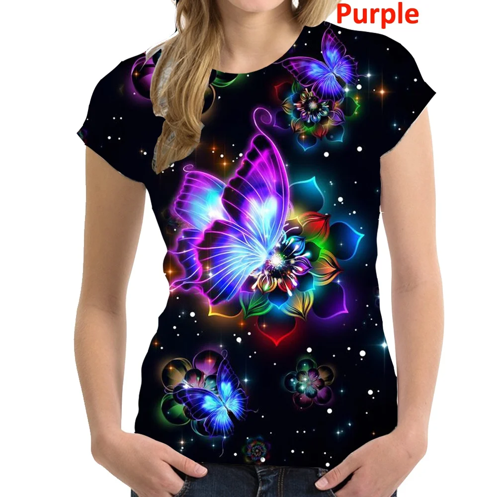 Pack Of 2 Luxury Cotton T-shirts (RULER+BUTTERFLY)