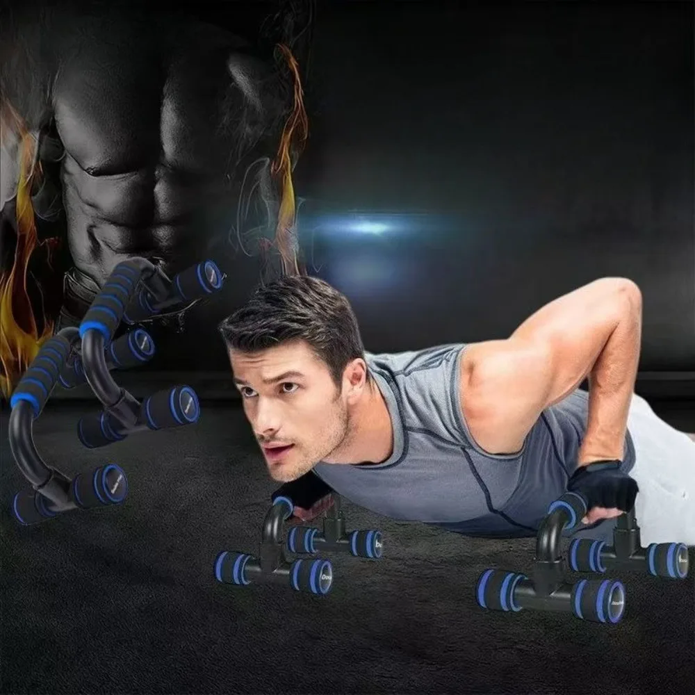 Professional Push-Up Stand Assist Trainer for Chest Muscle Workout Home Use Non-Slip Foam Men's Fitness Equipment