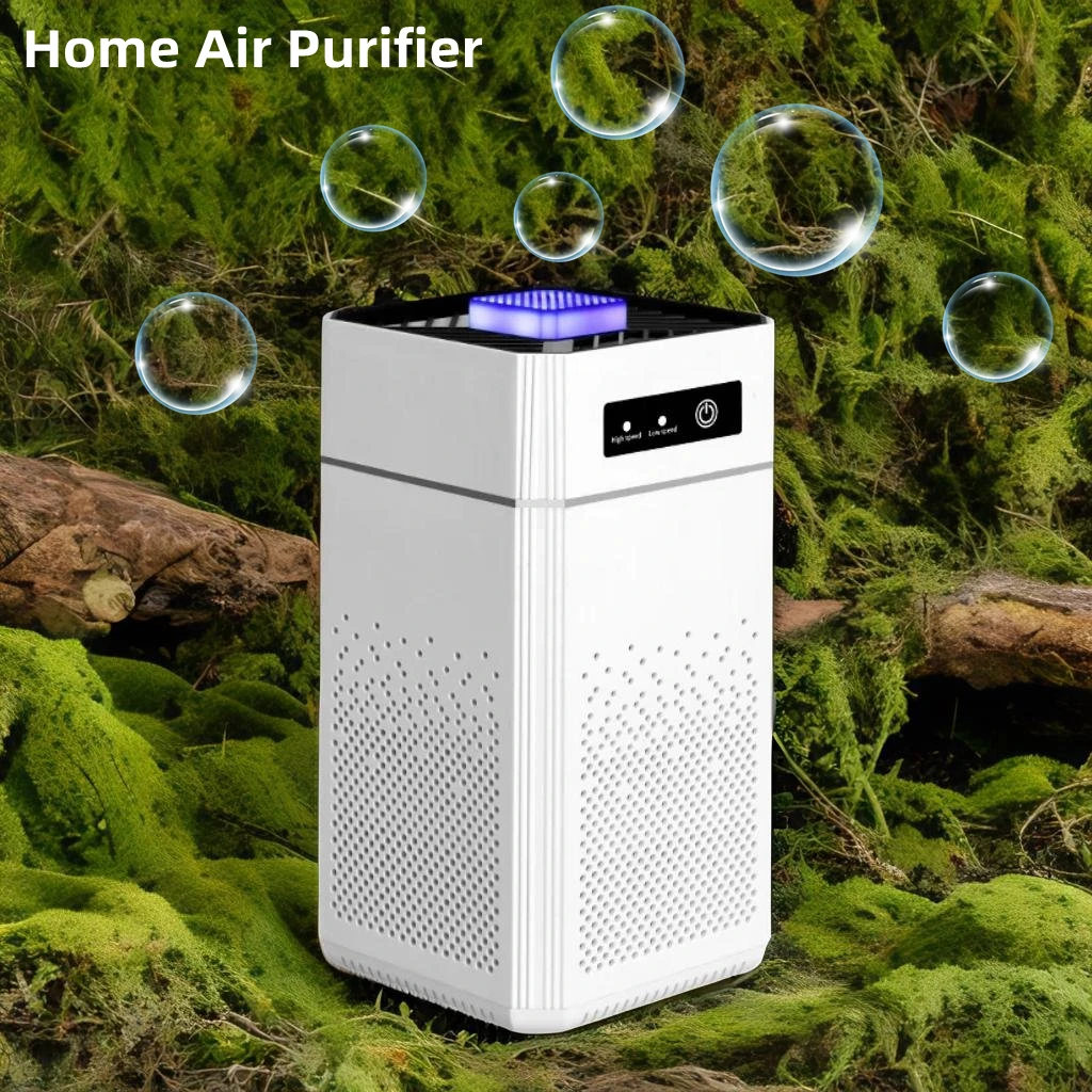 

Car Air Purifier for Home Nano Filtration Negative Ions Intelligent Formaldehyde Purification Mute Secondhand Smoke Air Ozonizer