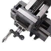 3-inch Precision Cross Vise Heavy Duty Vise Two-way Mobile Vise Work Bench Drilling and Milling Machine Special Cross Pliers 2