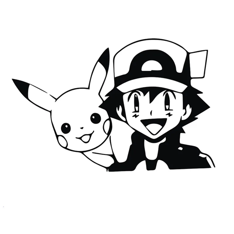 Pikachu and Ash  Pikachu drawing, Pokemon sketch, Cute pokemon