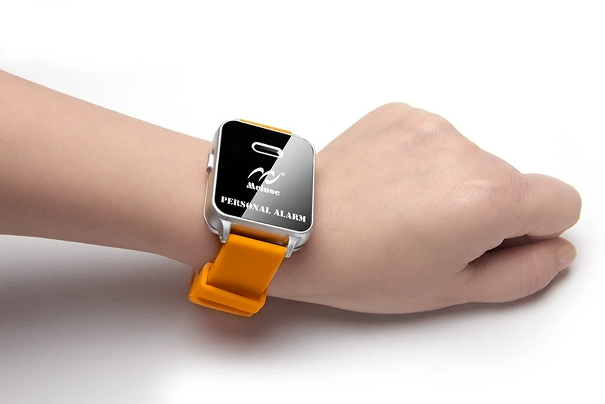 

Wrist Anti Wolf Artifact Ladies Night Running Safety Portable Alarm Personal Watch Alarm Personal Security Self Defense