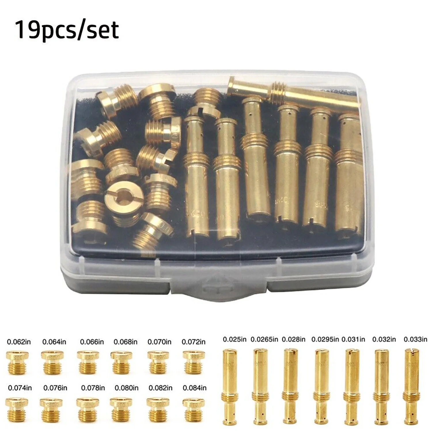 19*/set Carbs Carburetor Accessories Jetting Kit For S&S Cycle Super B E G Professional Auto Repair Parts
