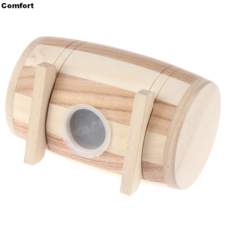 Piggy Bank Wooden Piggy Bank 1pc Wooden Piggy Bank Safe Money Box Savings Wine Barrel Wood Carving Handmade Money Box