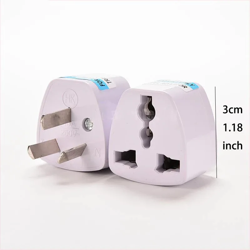 Australia Power Plug Universal 3Pin UK/US/EU to AU NZ AC Ground Adapter Travel Converter For Mobile Phone Household Appliances 2