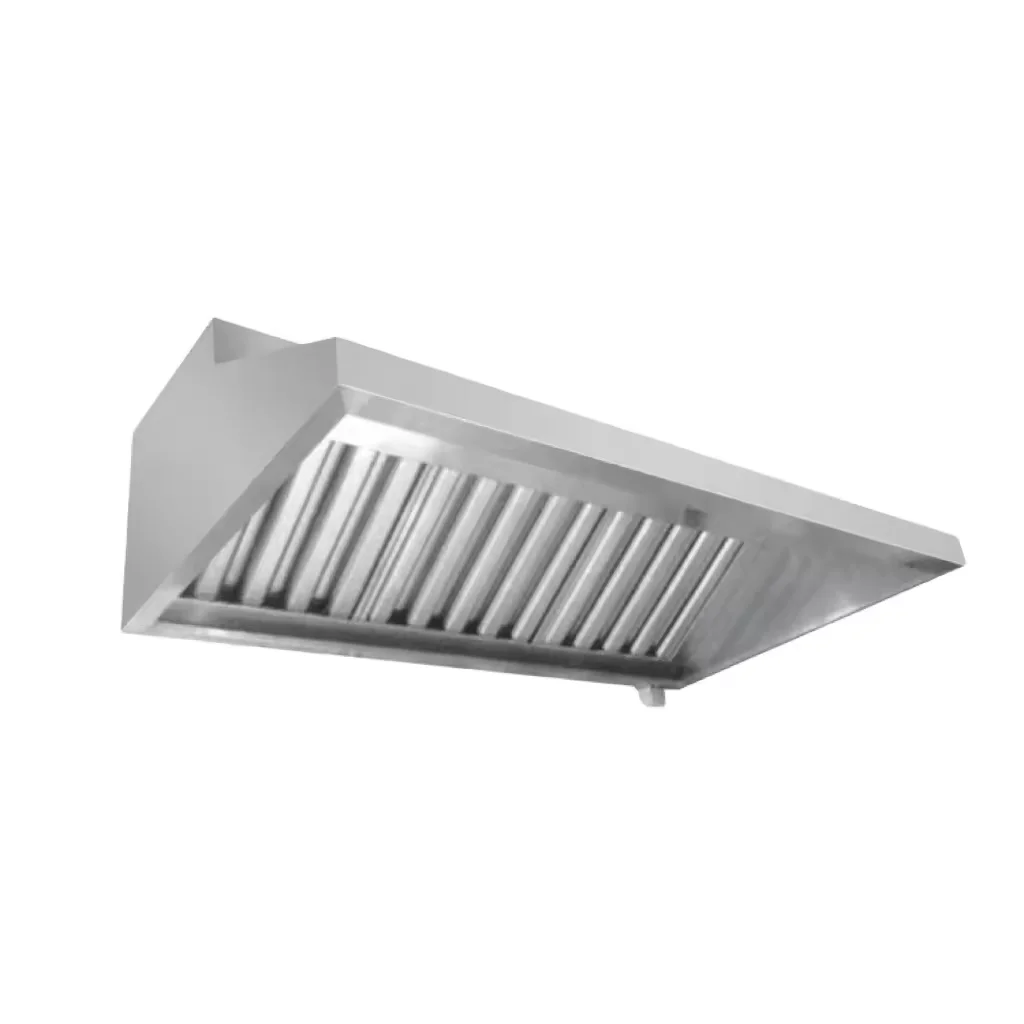 Restaurant Kitchen Exhaust Hood Systems Stainless Steel For Industrial LOW Noise Range Hood Restaurant Equipment