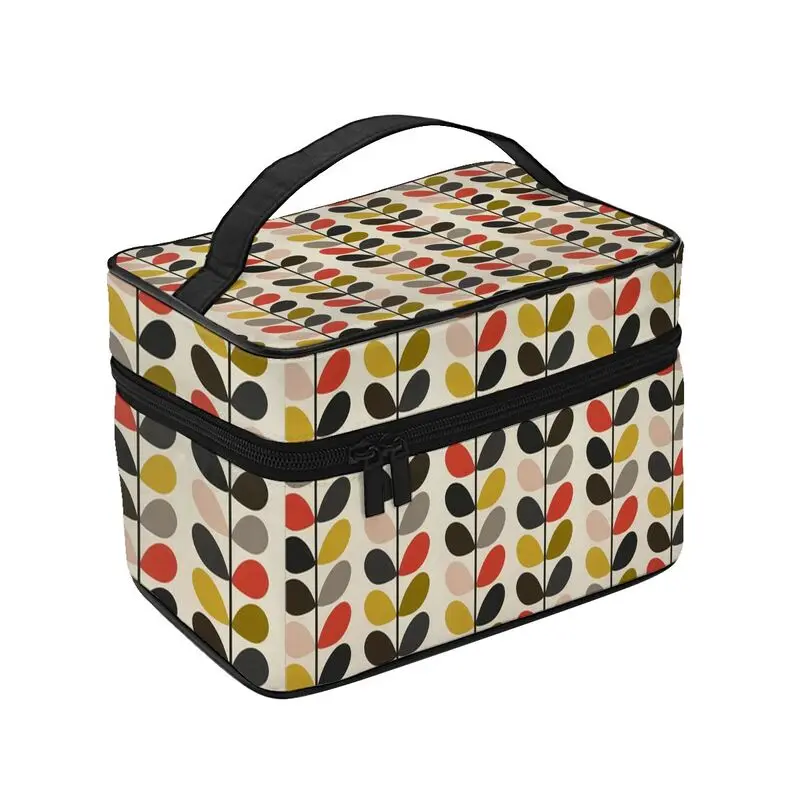 CustomOrlaKielyMultiStemTravelCosmeticBagFlowersFloralAbstractMakeupToiletry
