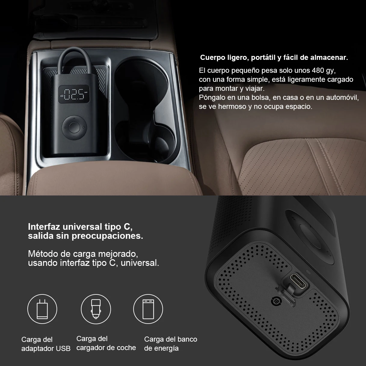 Xiaomi Mijia Portable Electric Air Compressor 1S/ 2, Bicycle Pump Inflator  Digital Tire Pressure Monitoring Sensor For Car - AliExpress