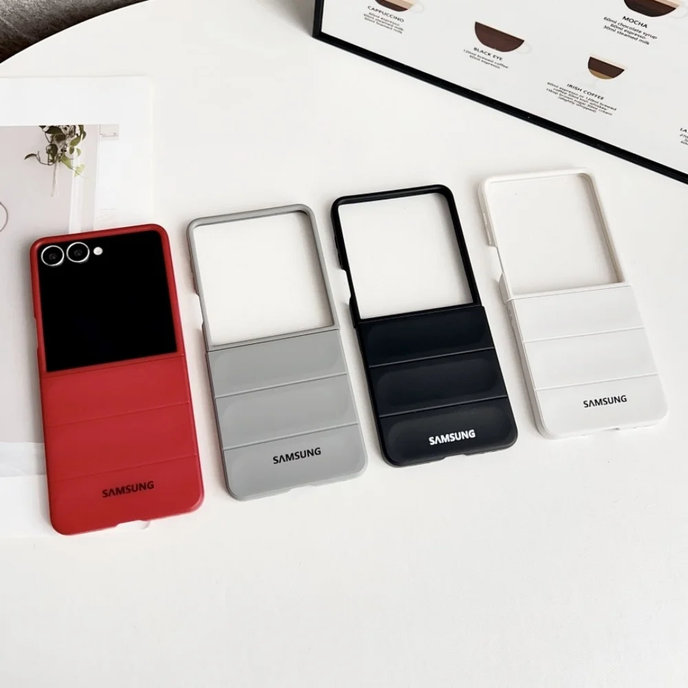 Ultra-Durable Hard Shell Folding Phone Case with Anti-Fall Protection for Samsung Galaxy Z Flip Series