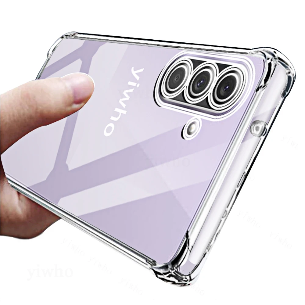 Shockproof Transparent Back Phone Case - Full Cover Clear Shell (1-10pcs)