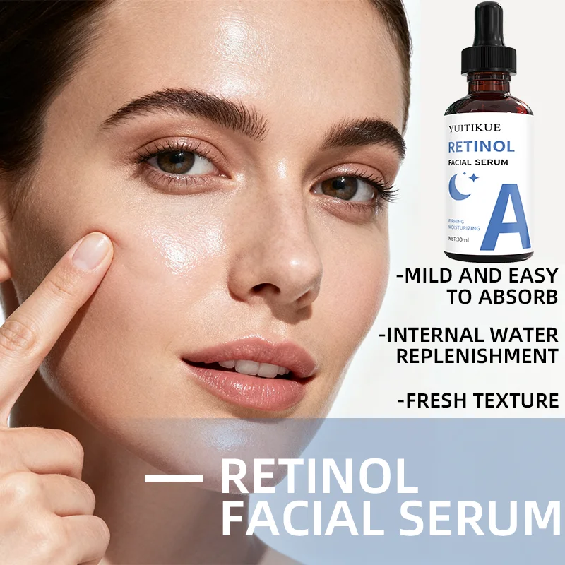 Huang alcohol facial serum, deeply moisturizing, firming and lifting, cares for every inch of skin, suitable for all skin types