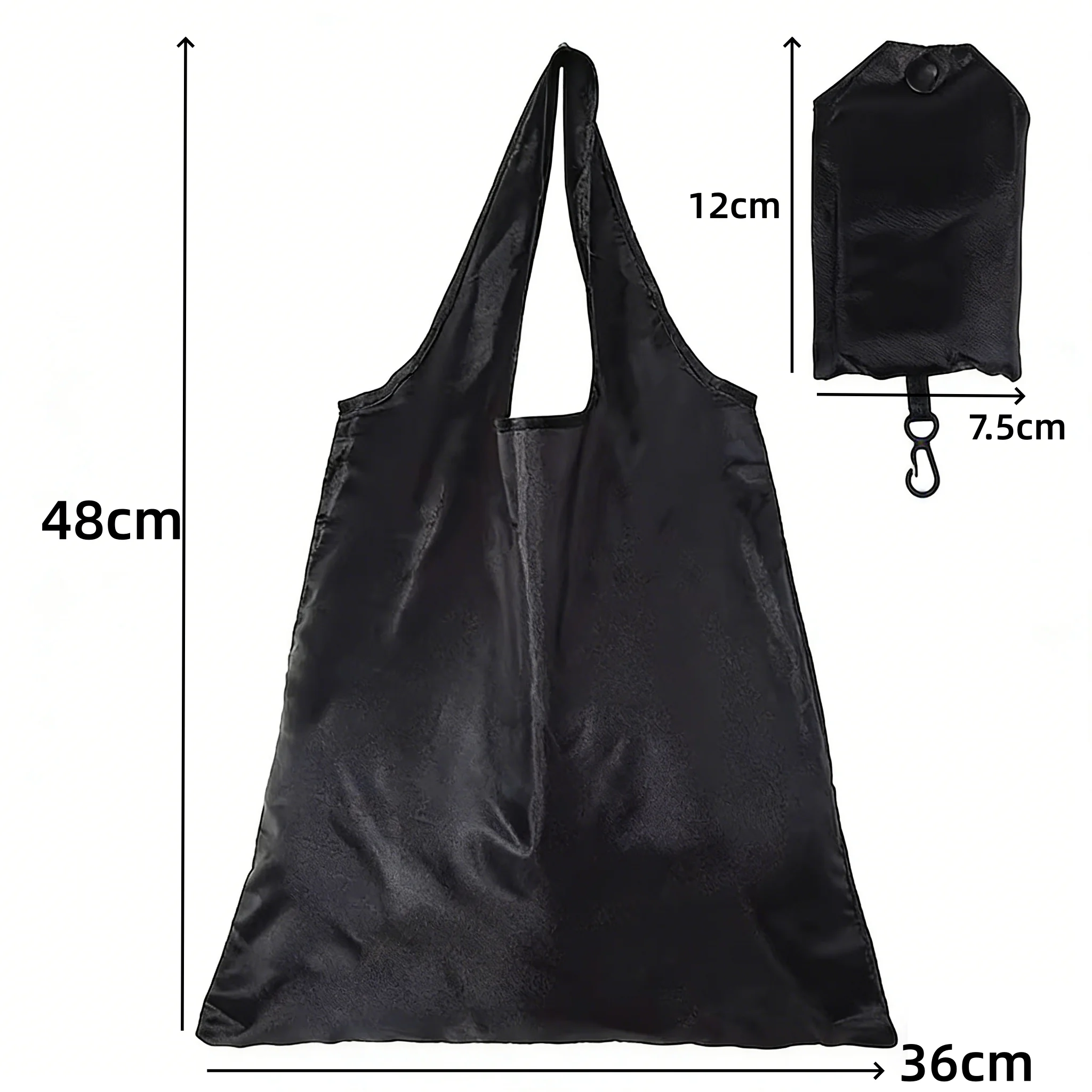 10-50 Customized Foldable Reusable Shopping Bags Oxford Cloth Eco-friendly Grocery Bags With Small Bags Handbags Grocery Gifts 2