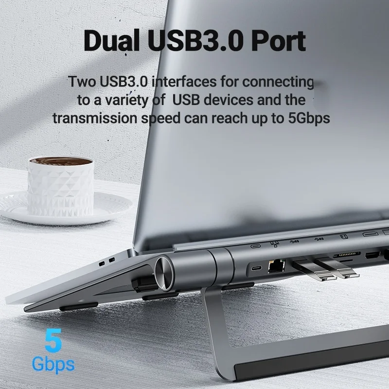˷̴ Ʈ ġ USB C   ̼, ƺ HP , 4K HDMI, USB3.1, PD LAN, SD, TF Ʈ Ʈ ĵ, 8  1