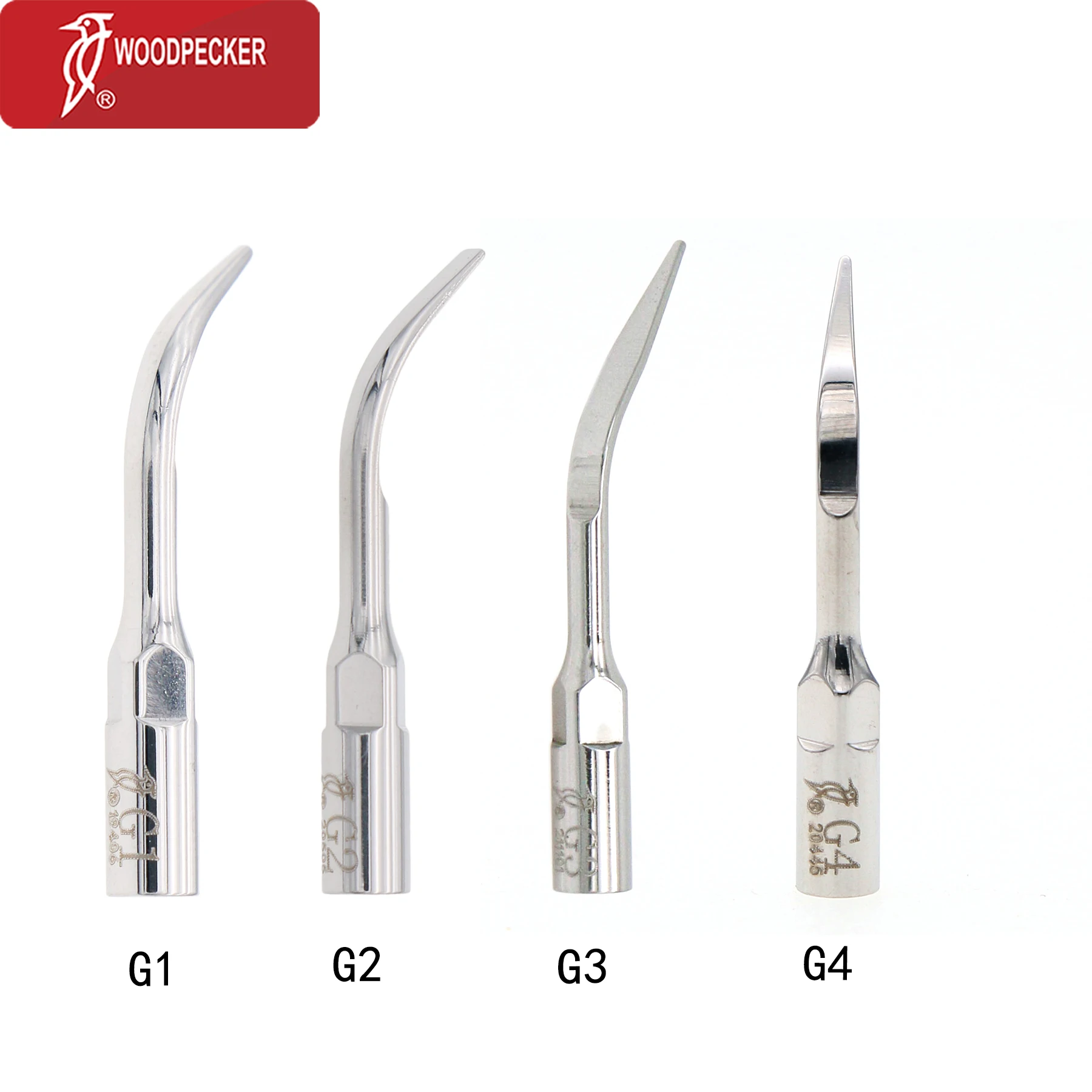 

100% Woodpecker Dental G1 G2 G3 G4 Endo Perio Ultrasonic Scaler Tips Fit EMS