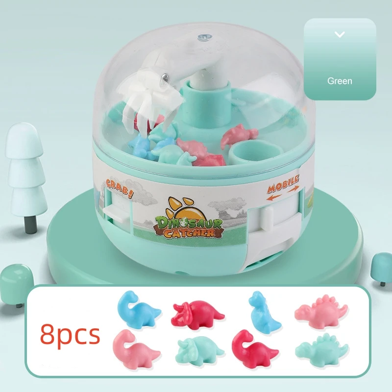 Claw Catch Toy Mini Dinosaur Gashapon Toys Doll Machine Kids Operated Play Game Mini Crane Doll Machines Children Birthday Gifts