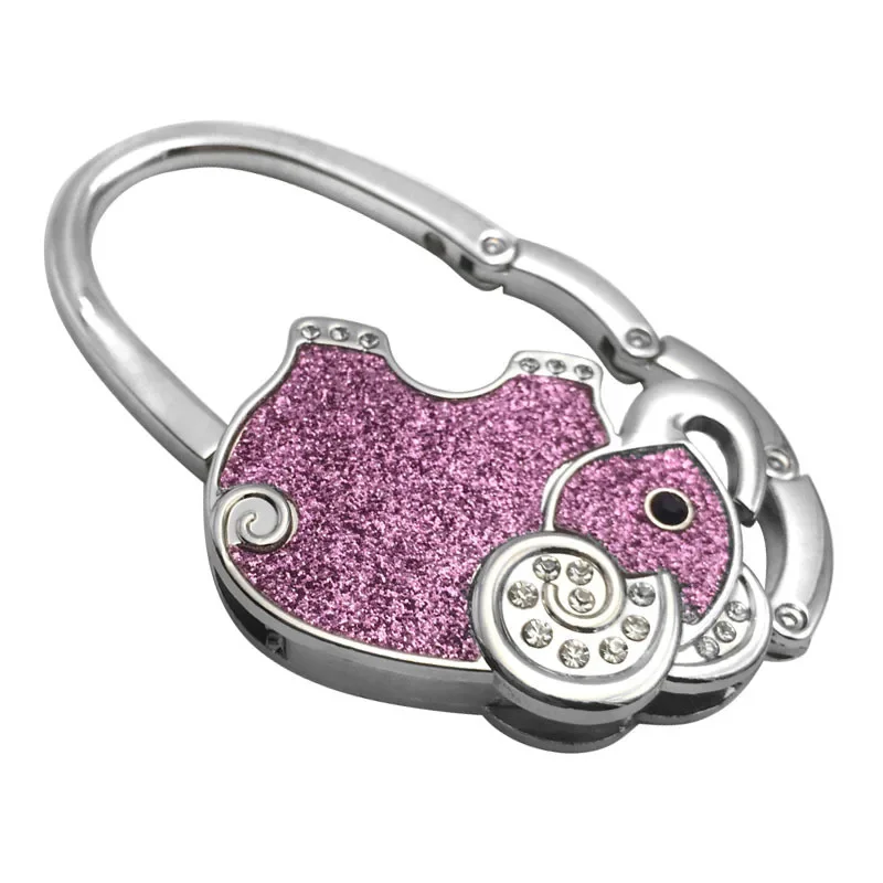 Metal Bag Hook Table Handbags Hanging Buckle Hooks Portable Handbag Purse Holder Purse Hanger Organizer