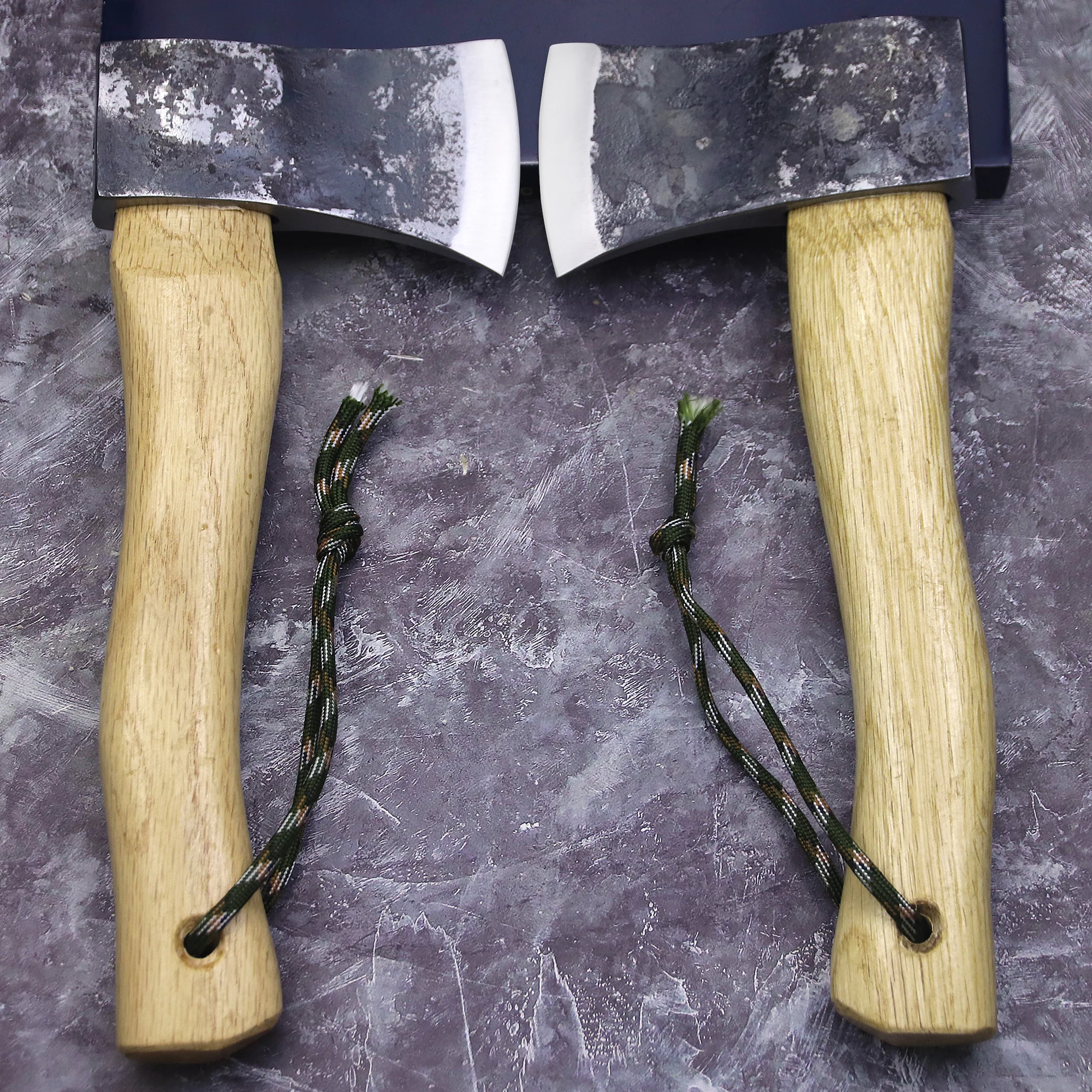 WPKOPYA  Japan imported 440c steel hand forging quenching high hardness tactical axe, forest logging axe, outdoor tool axe 4