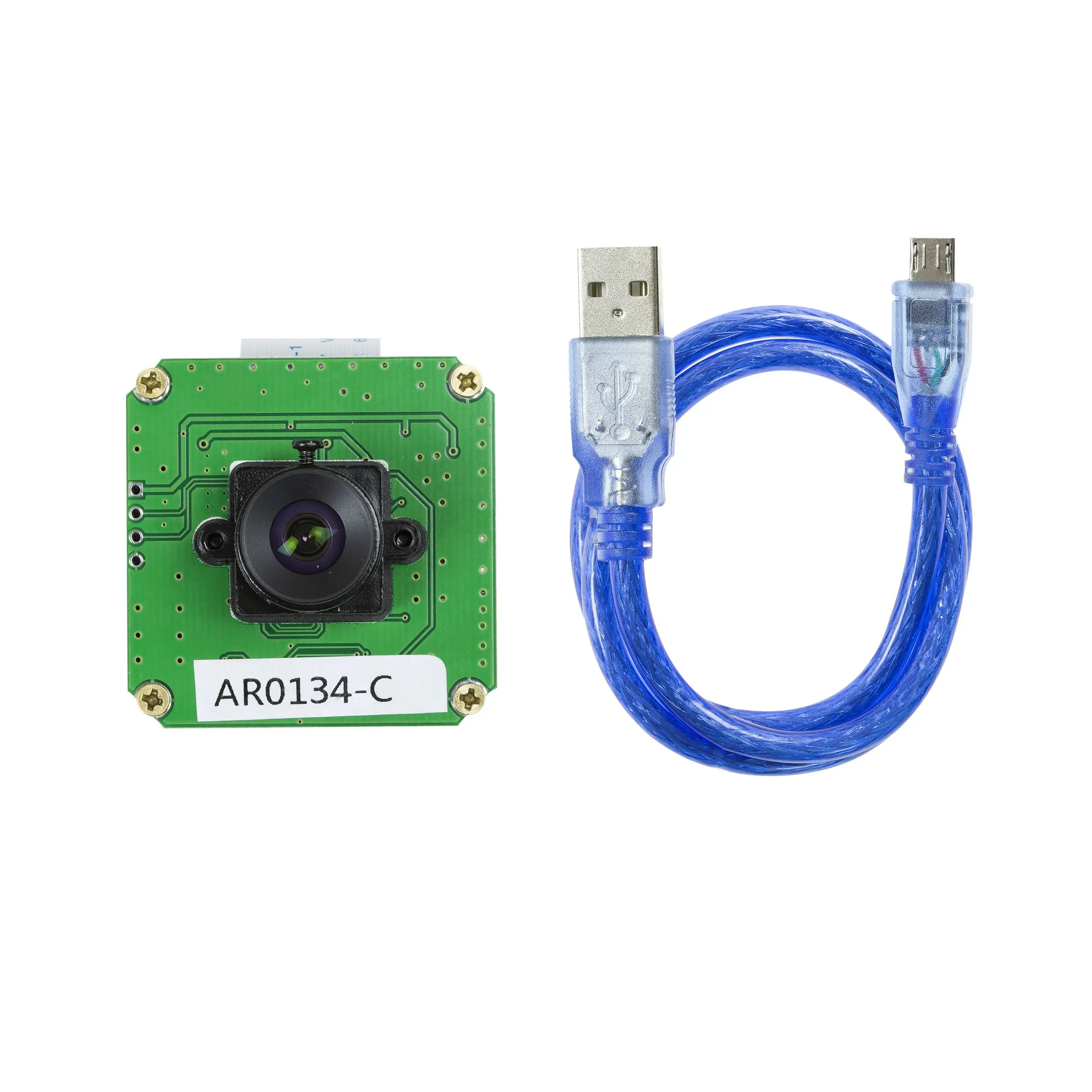 

Arducam AR0134 1.2MP Shutter USB Camera Evaluation Kit - 1/3-Inch COMS Color Camera Module with USB2 Camera Shield