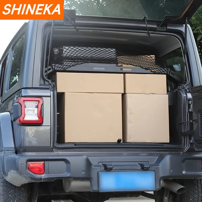 ステイプラングラーjkjl 2007-2023車のトランクトランク収納