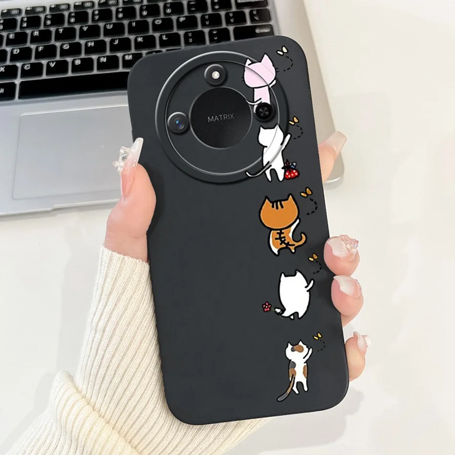 Cute Candy Color Soft Silicone Phone Case - Durable Back Cover with Bumpers