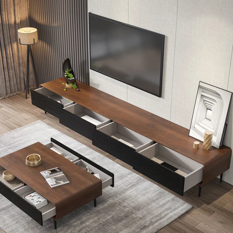 Display Consoles Tv Cabinet Living Room Modern Center Nordic Plant Simple Tv Table Luxury Meuble Tv Suspendu Bedroom Furnitur
