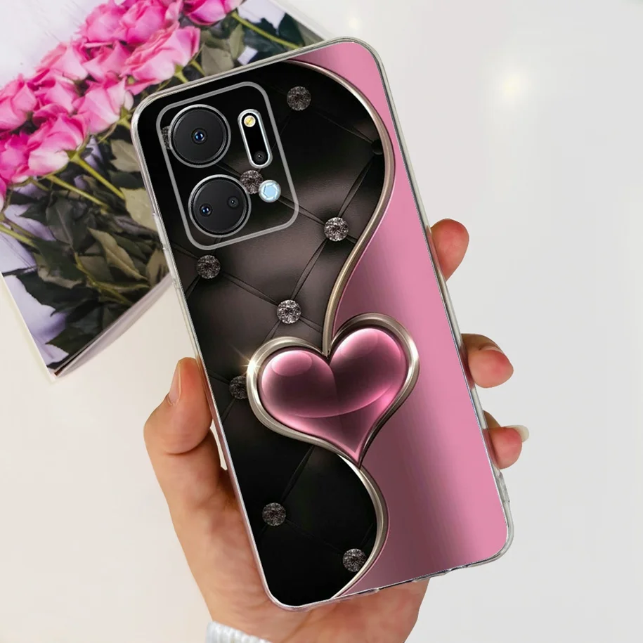 Elegant Silicone Soft TPU Phone Case - Flexible Protective Cover for 6.75-Inch Smartphones
