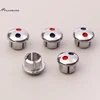 10Pcs Faucet Handle Hot Cold Water Sign Red Blue Label Decoration Cover Kitchen Bathroom Mixer Tap Indicate For Faucet Handles 3