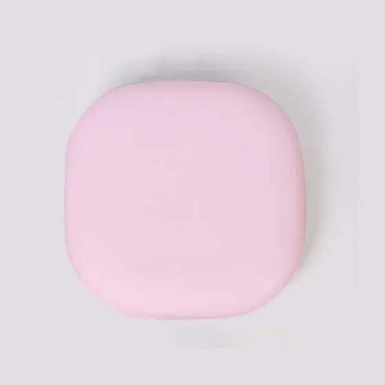 미니 컴팩트 LED 화장 거울 빛 5 배 확대 소형 포켓 휴대용 여행 분홍색 검은색 접이식 화장 거울