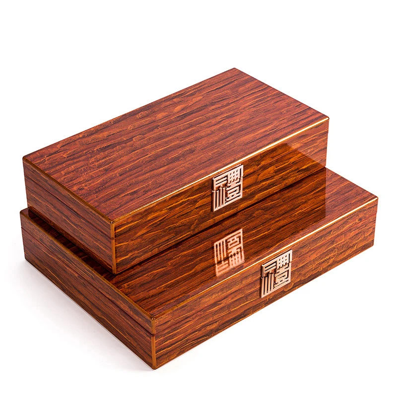 Wooden Puer Tea Storage Box Luxury Loose Longjing Tea Organizer Creative  Tieguanyin Storage Boxes Chinese Style Gift