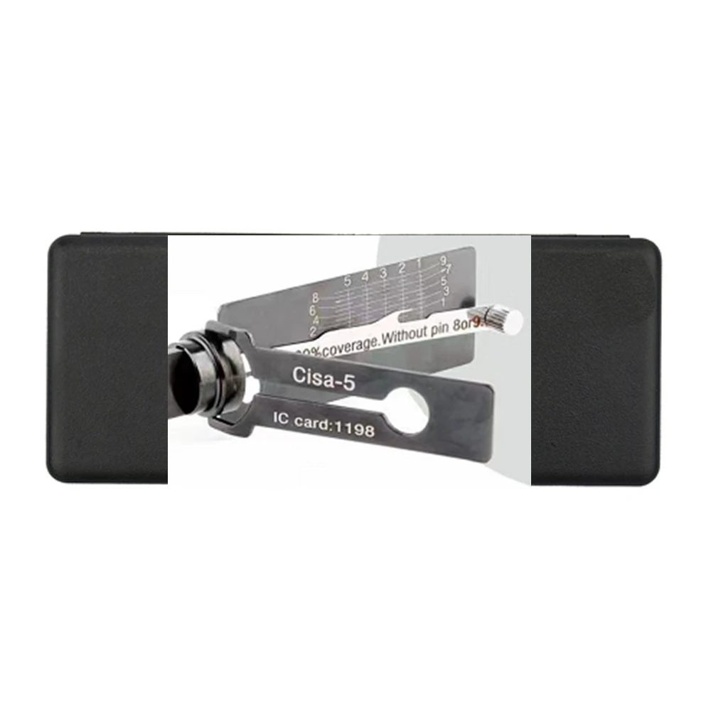 Lockpick tool LISHI 2 IN 1 TOOL CASE Lishi KW1 KW5 SC1 SC4 decodder full set locksmith tools Lishi 2 in 1 CISA-5 YALE-5 YALE5-B YALE6