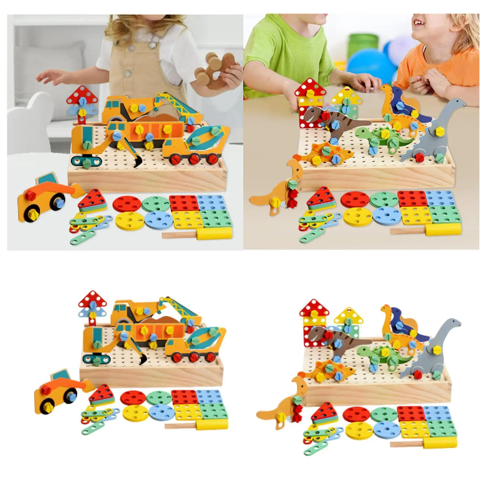 Play Tool for Kids Screw Toy,Hands on Ability Creative Screwdriver DIY Building Toy for Children Boys Girls Birthday Gift
