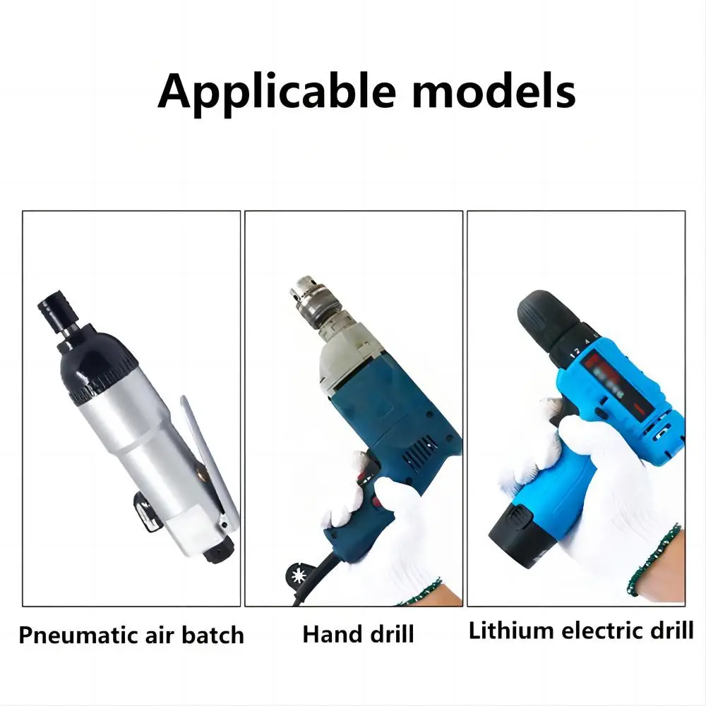 6-13mm Impact Socket Magnetic Nut Screwdriver,48mm Drill Bit Set 1/4” Hex Socket Adapter Bolt Drivers Socket Kit Hand Tools