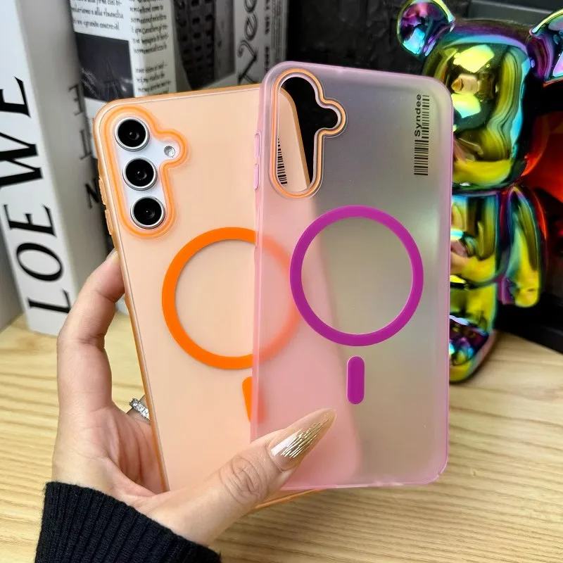 Matte Slim Magnetic Clear Hard Case