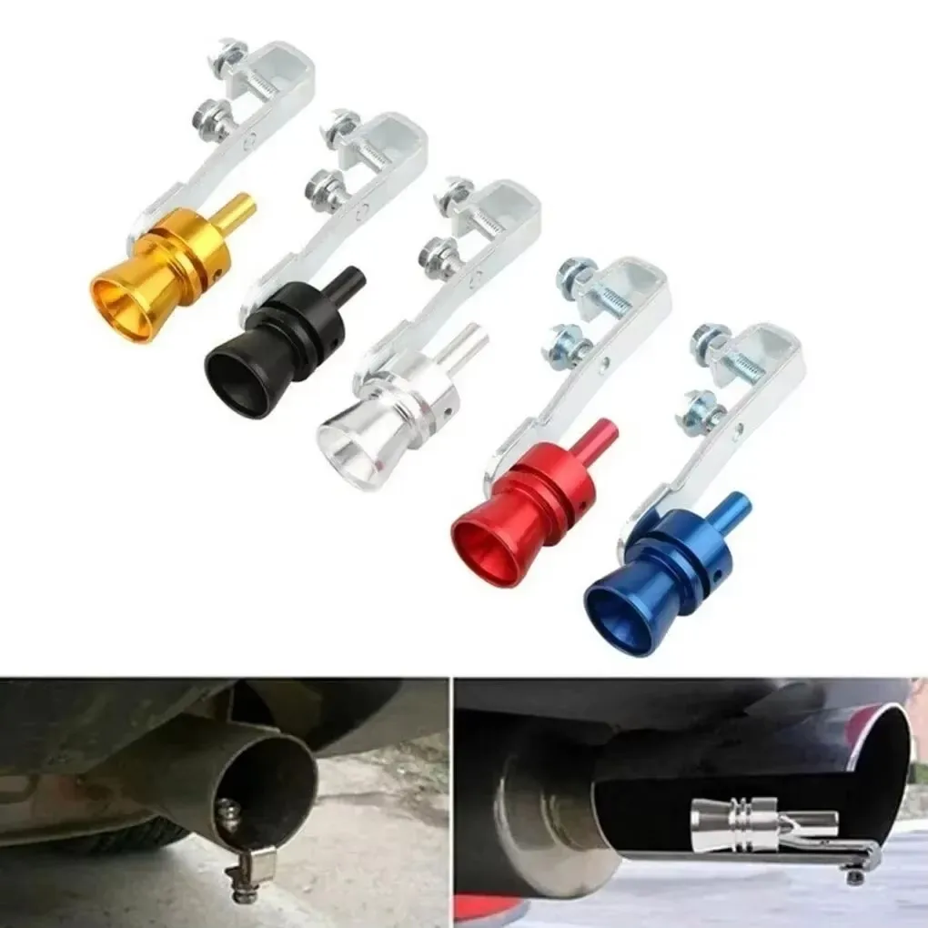 General Motors Modified Tail Throat Whistle Automobile Turbine Whistle Exhaust Pipe Turbine Motorcycle Sound Simulator