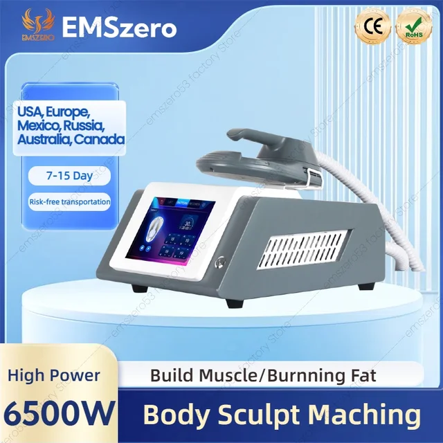 New RF EMS Sculpt Machine EMSzero Portable Pelvic Pad Muscle Stimulation Slimming Technology Body Sculpting Fat Electromagnetic 1