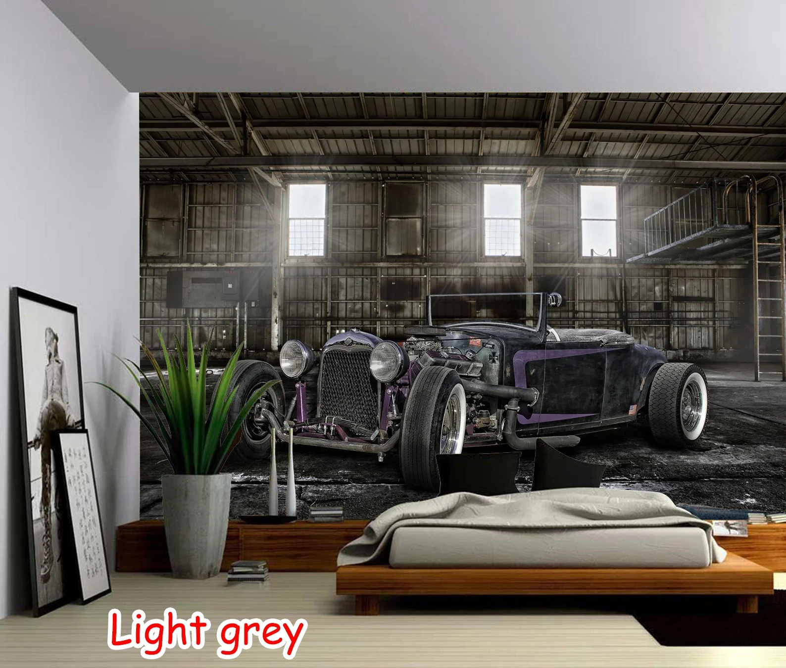 Hot Rod Tapestry Modified Car Tapestry Wall Hanging Art Bedroom Decoration Psychedelic Wall Curtain Background