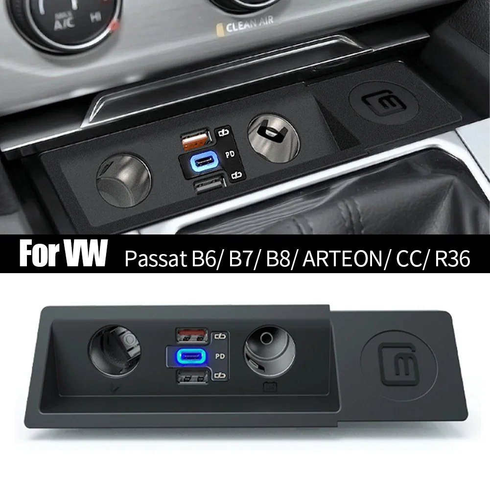 폭스바겐 파사트 B6, B7, B8, ARTEON, CC, R36 차량용 충전기, 빠..