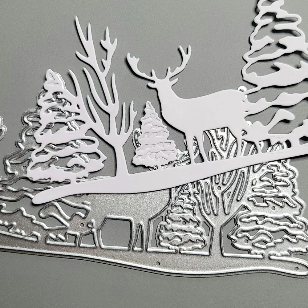 Set Di Fustelle In Metallo Per Segnalibri E Goffratura - Stencil Per Scrapbooking, Biglietti E Album Fai Da Te