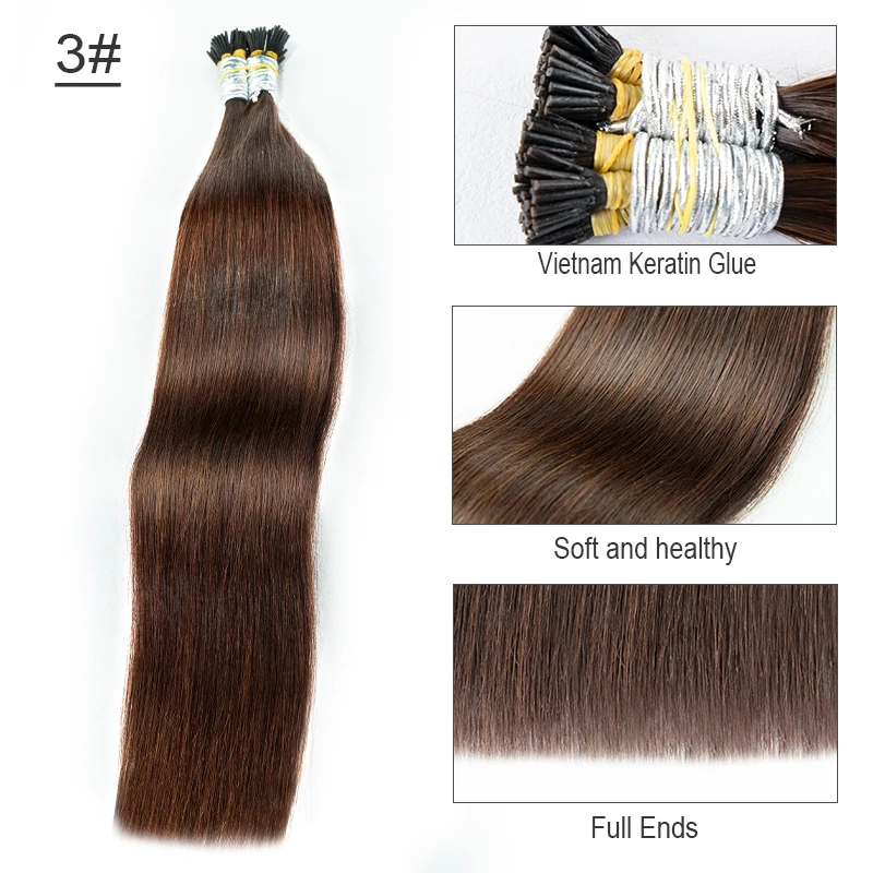 I Tips Virgin Hair Extensions 613 For Black Women Bulk Hair I Tip Natural Extensions Remy Straight Natural Fusion