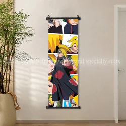 Limited Edition High - Definition Naruto Scroll Poster - AI Anime Character Oil Painting - 50cmx150cm (A1 - 98 - 7)